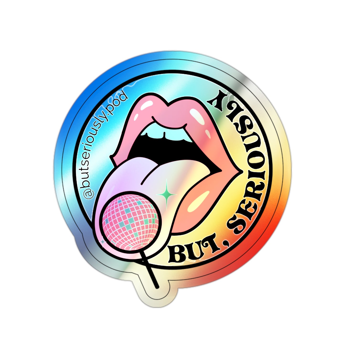 Holographic Die-cut Stickers